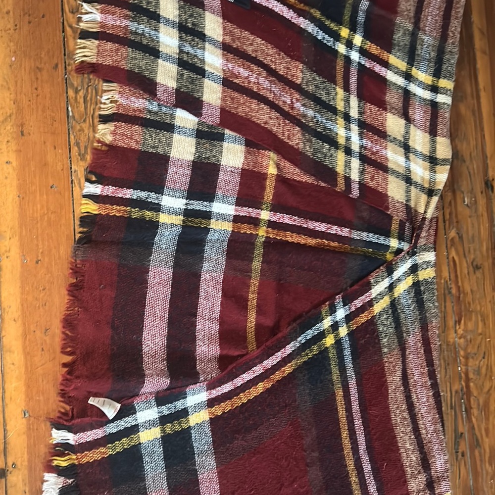 Multi-fall color pancho